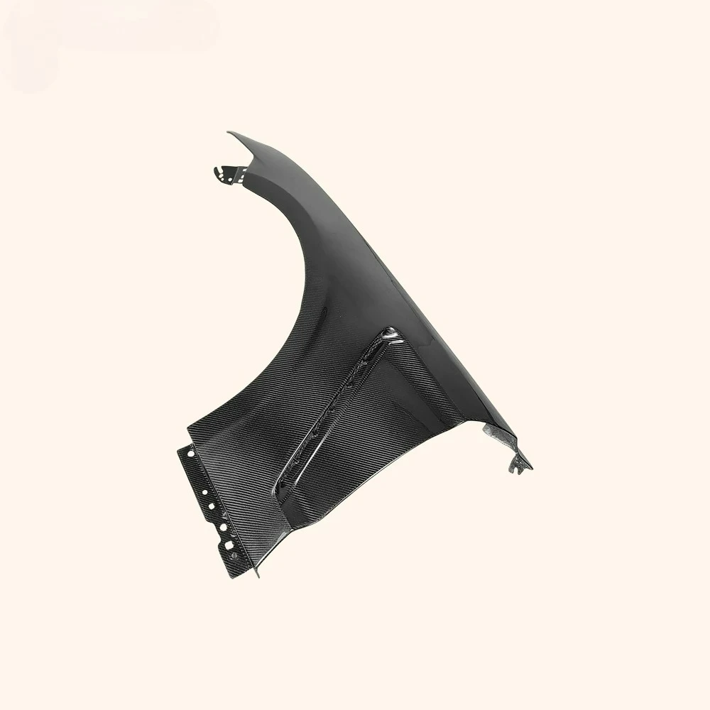 Par de guardabarros ventilados FORFord Mustang 2015-17 GT3 de fibra de carbono