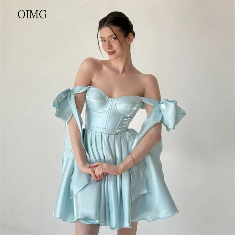 oimg-robe-de-bal-simple-a-nœud-epaules-denudees-coupe-trapeze-col-cœur-mini-robe-de-soiree-robes-de-gala-personnalisees