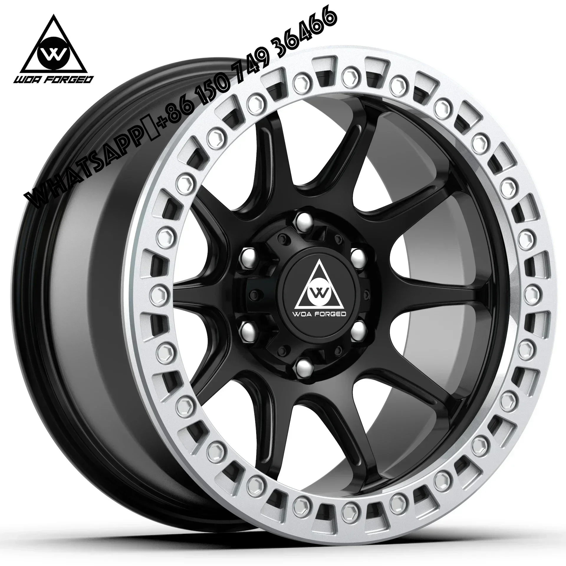 

6061-T6 WOAFORGED Design 4X4 off Road Wheels 17 18 Inches 8J 8.5 9J 6X139.7 5X150 5X130 Car Wheels Alloy Rims Beadlock