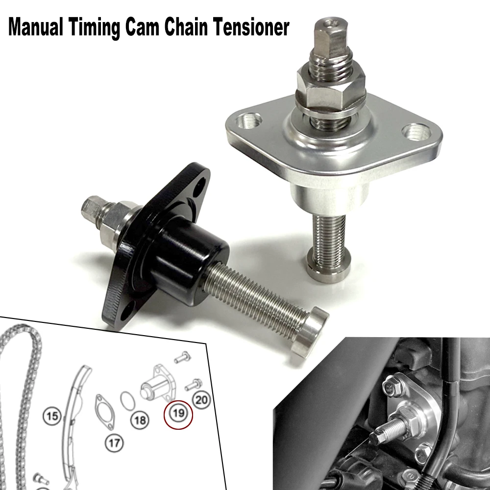 

Manual Adjustable Timing Cam Chain Tensioner Adjuster For KTM 250 390 Adventure /R/X, 125 390 Enduro R / SMC R 2020-2026