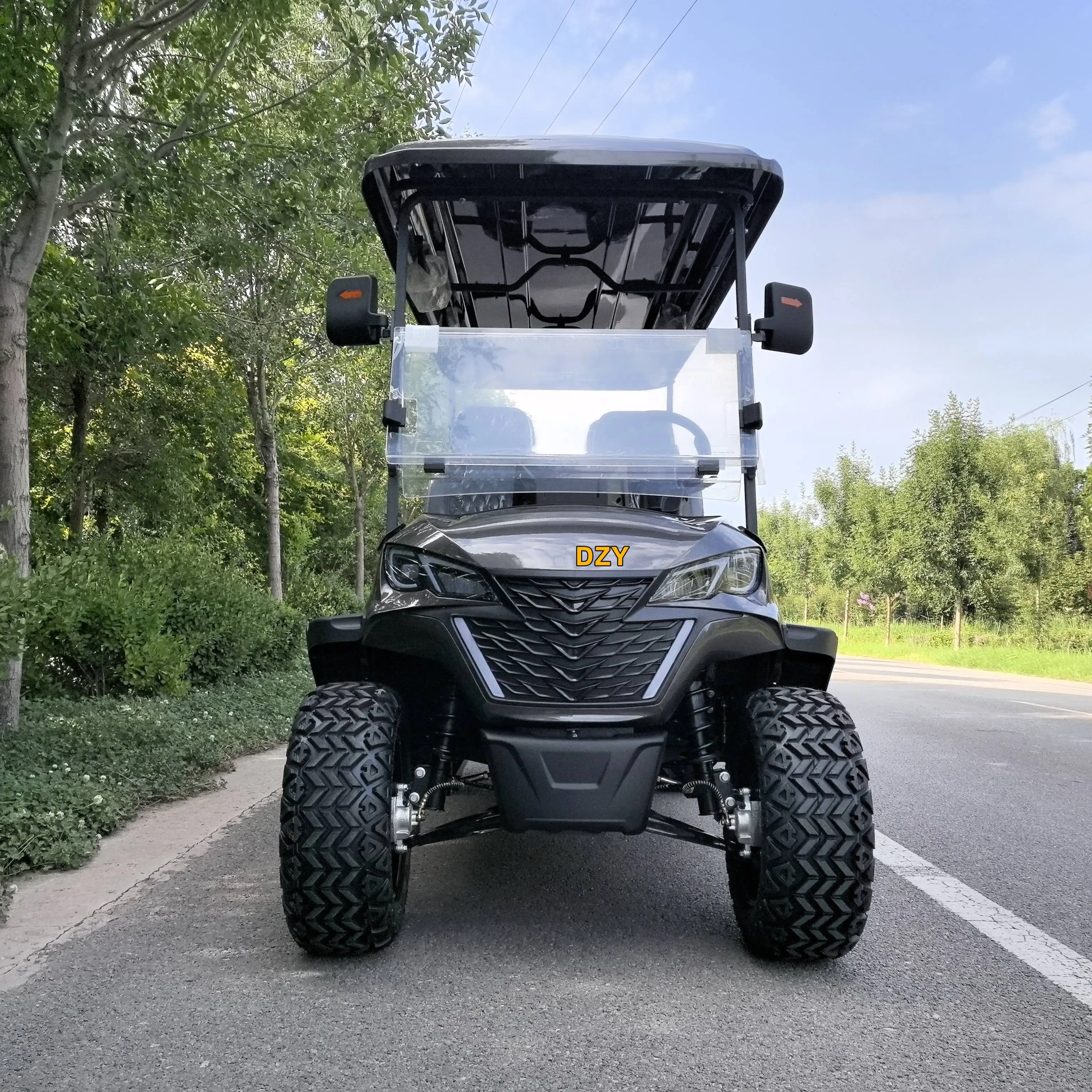 Golf Equipment Manager - Milieuvriendelijke 4-zits elektrische golfkar Uitgerust met