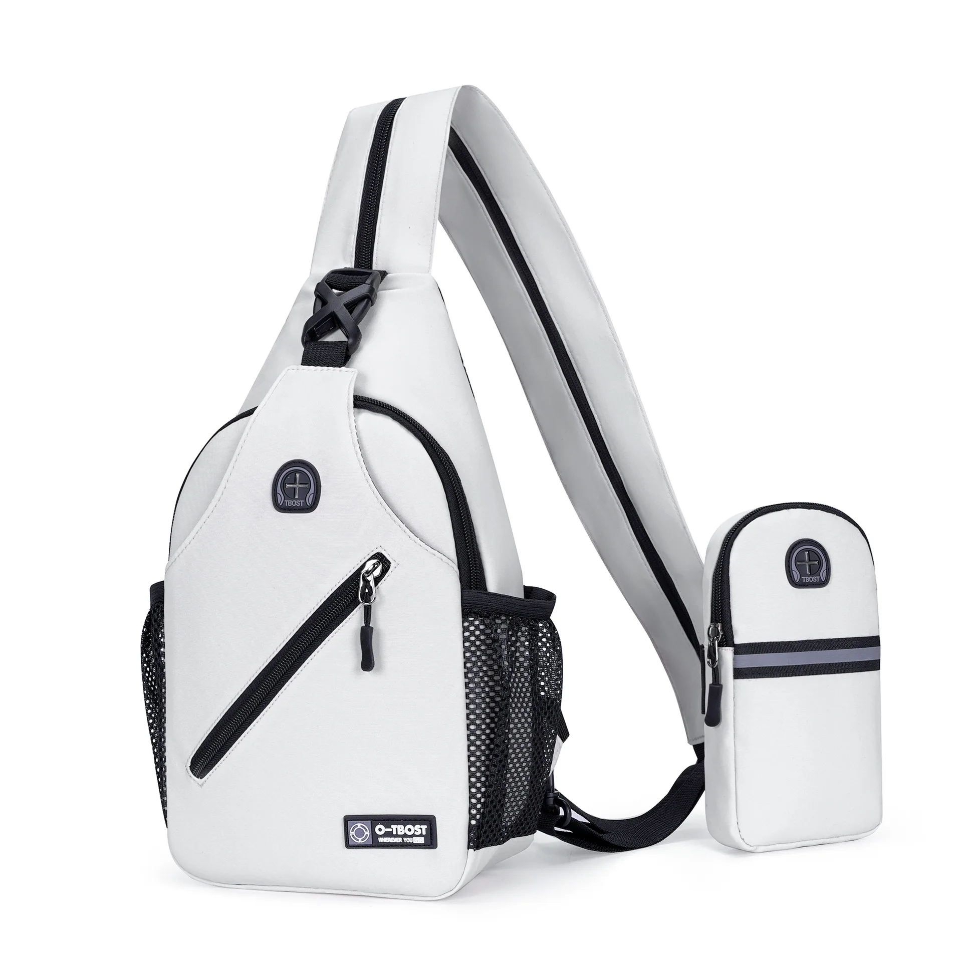 

Outdoor multi-functional chest bag for women 2025 new fashionable student backpack large-capacity crossbody bag for men