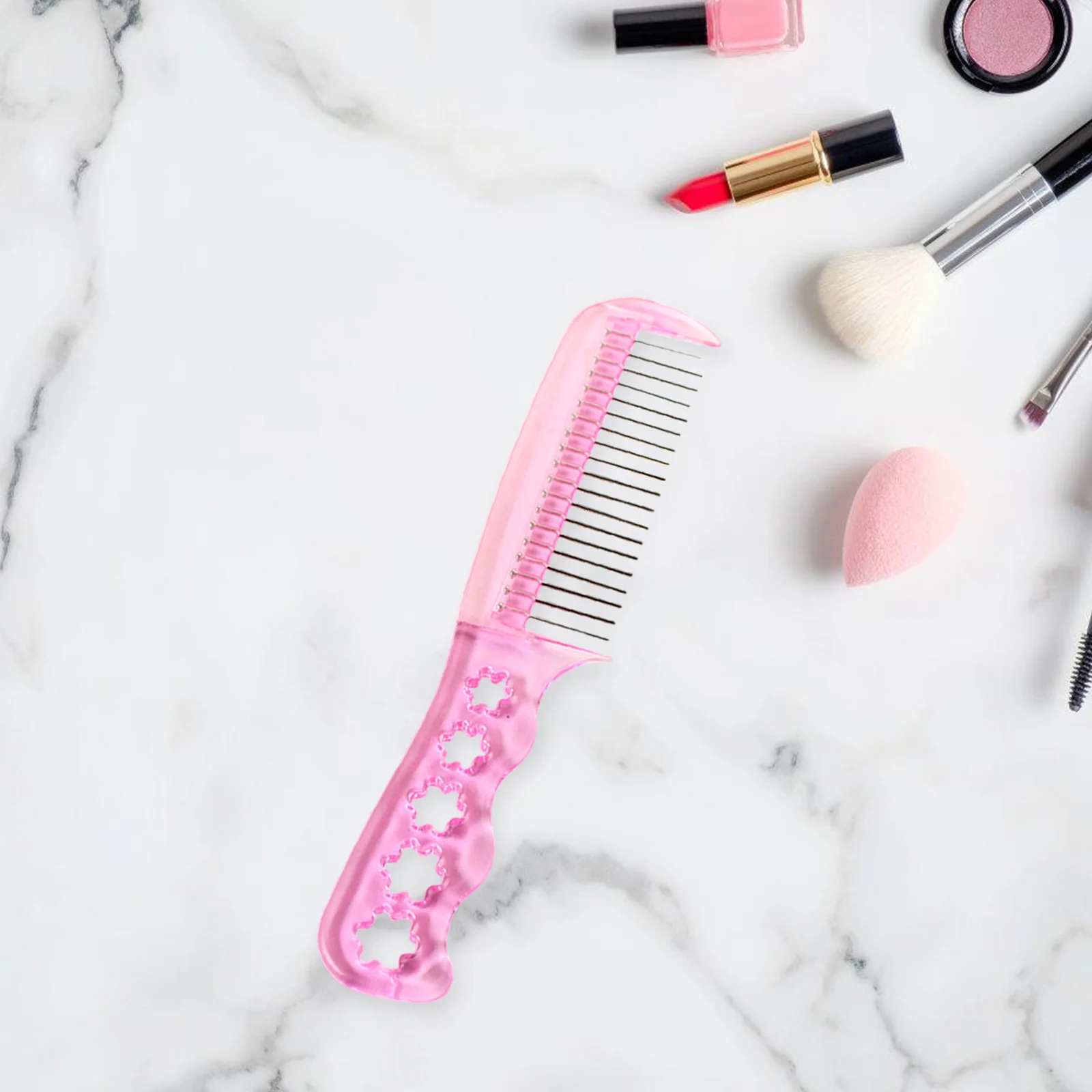 

3Pcs Brush Synthetic Wire Comb Hair Extension Brush Hair Salon Tool for Styling and Care Hairbrush