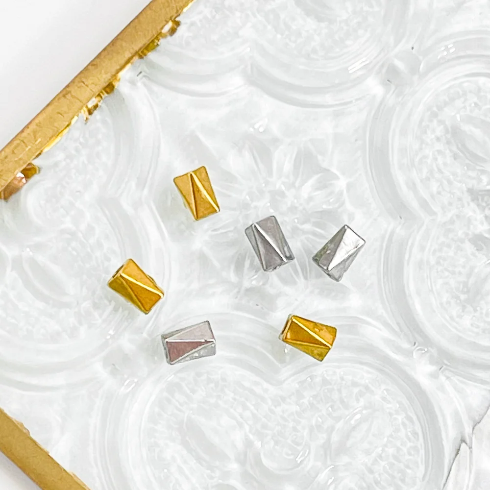 Hartelijk ontwerp 3*5MM 100 stuks sieraden accessoires/spacers/handgemaakt/DIY bevindingen/roestvrij staal/kralen voor armbanden # 195553