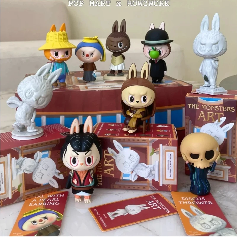 

Pop Mart Labubu The Monsters Spirit Art Series Blind Box Guess Bag Toys Doll Cute Anime Figure Desktop Ornaments Gift Collection