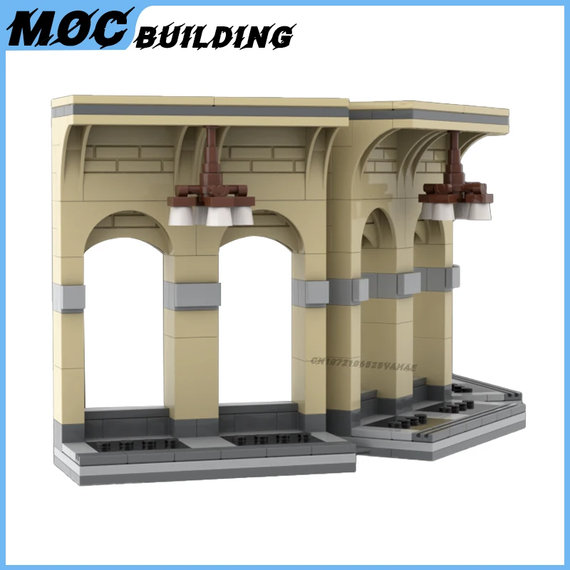 MOC City Creative Street View World Famous Architecture NYC Display Model Building Blocks Bricks Magic Castle DIY Toys Xmas Gift