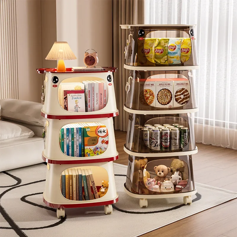 Shelf, storage of dopamine multi-layer landing, removable storage of fruits and vegetables, household multi-functional trolley
