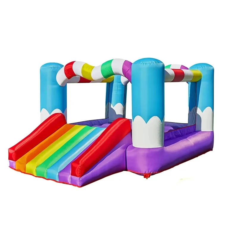 

Custom Kids Home Use Small Bounce House Blow up Playhouse Inflatable Jumping Castle House