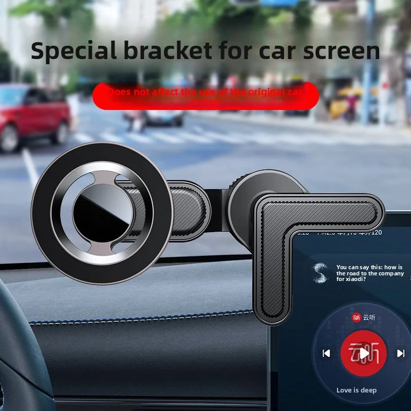 Car Magnetic Phone Holder  Floating Screen Dashboard Mount with Magsafe Strong Magnet Phone Car Mount for Dashboard