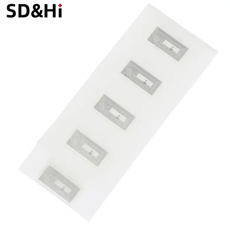 10Pcs NFC Chip Ntag213 Sticker Wet Inlay 2*1cm 13.56MHz RFID NTAG213 Label Tag