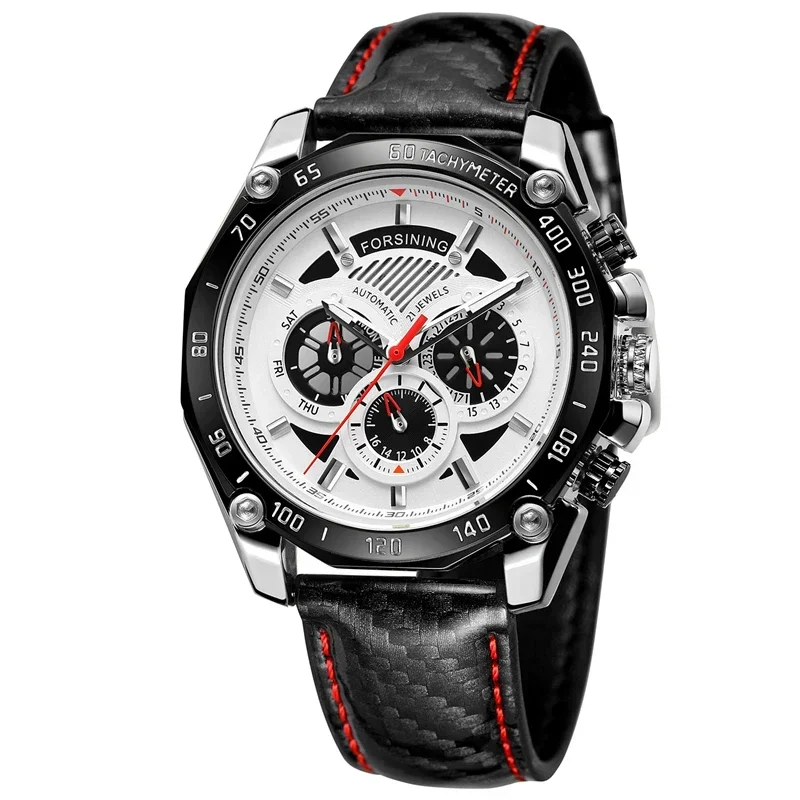 

Double calendar business waterproof automatic mechanical watch men's watch