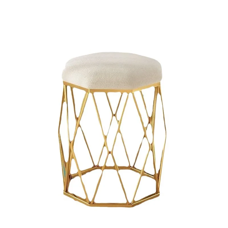 

Girls bedroom ins dresser chair simple modern makeup stool light luxury high sense creative cream nail stool