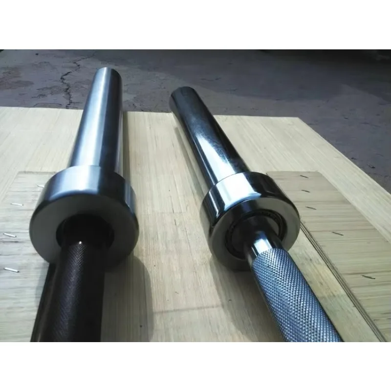 

Оптовая продажа, штанга для тяжелой атлетики, 2,2 м, поставка с фабрики, 1000 фунтов, 20 кг, силовая штанга из обычной хромированной стали