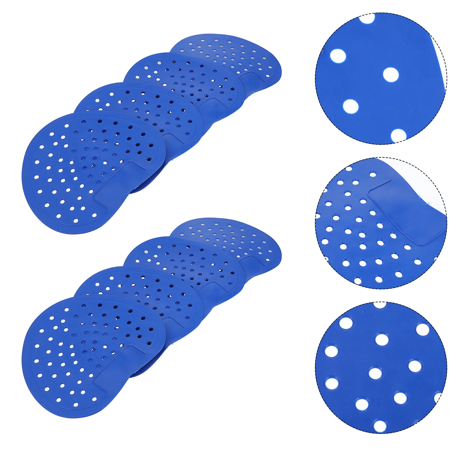 

10 Pcs Urinal Deodorant Fragrance Strainer Mats Plastic Lasting Scent Restroom Filter Pads Anti Odor