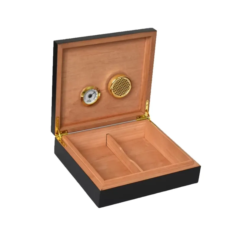 

Humidor Cedar Bench Storage Humidor with Hygrometer and Humidifier