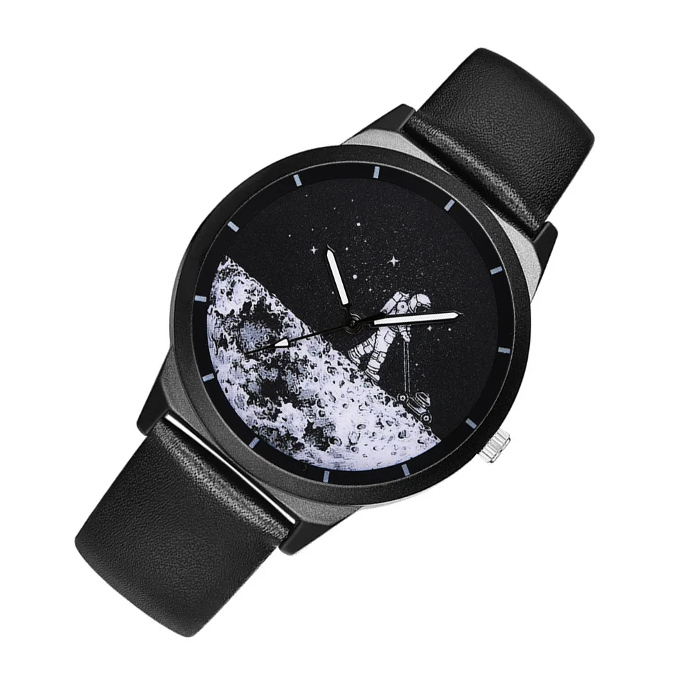 

Astronaut Watch Women Men Digital Waterproof Student Belt Watches Holiday Gifts Classic Design Durable Material