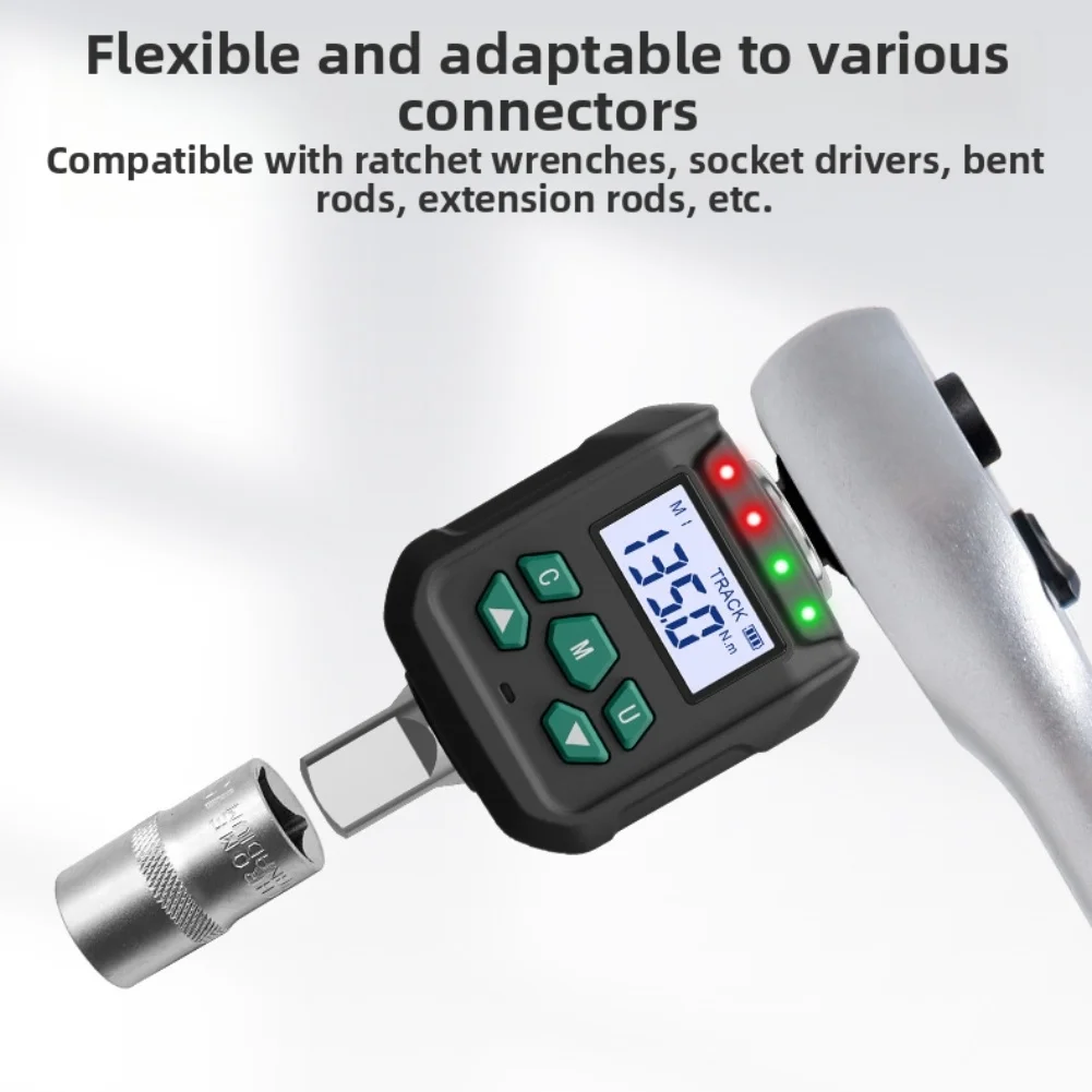 High Precision 12 Inch Digital Torque Wrench Adapter Digital Torque Adapter Manual Repair Tool Accessories Suitable