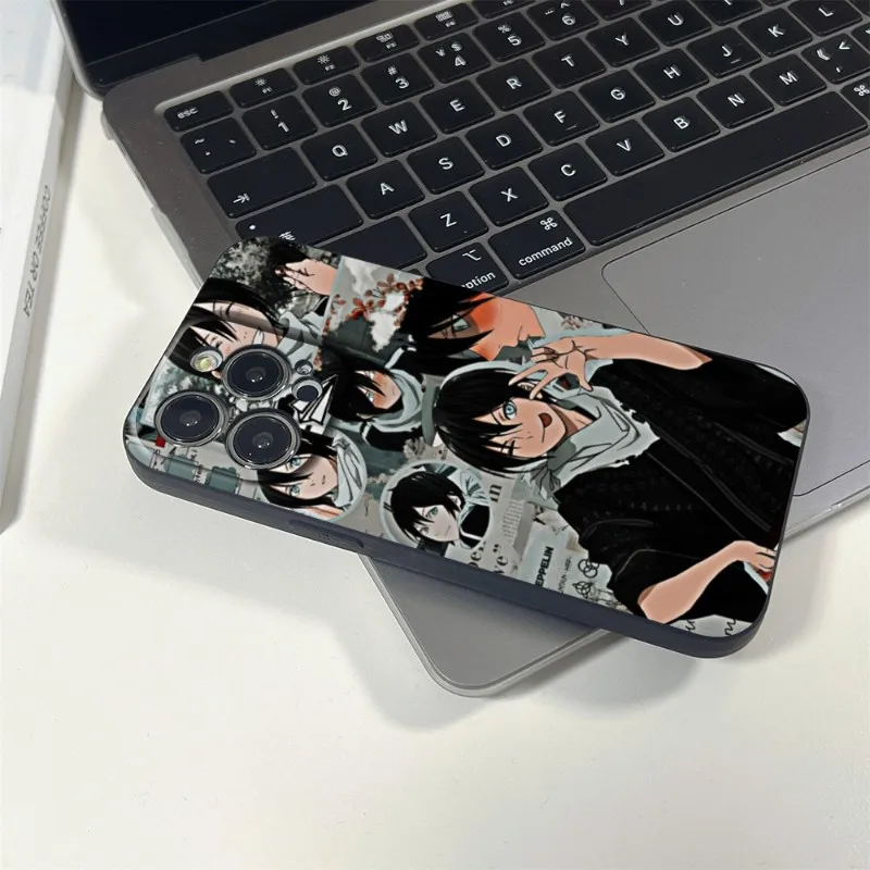 Anime Noragami yato Phone Case FOR IPhone 14 13 11 12 Pro 8 7 Plus X 13 Pro MAX XR XS MINI Black Covers