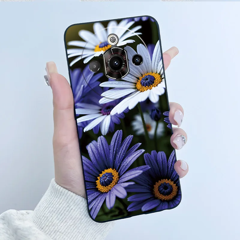 Casing For ZTE Nubia Focus Pro 5G Case Z2351N Aesthetic Luxury Cute Cool Boys Girls Soft Silicone Black Matte Protective Cover