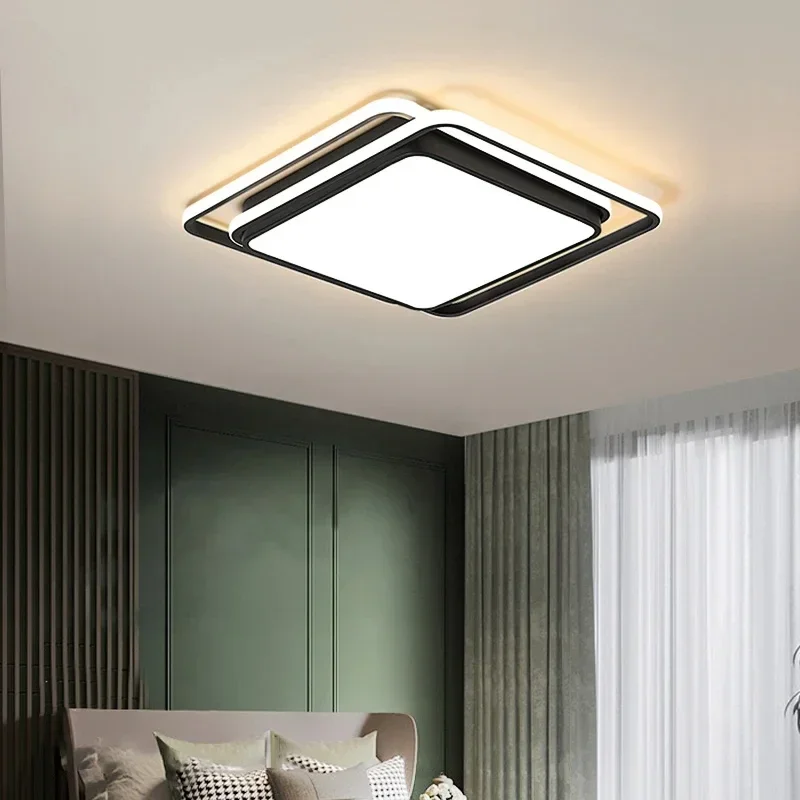Modern LED Ceiling Light Indoor Home Decor for Bedroom Living Dining Room Study Aisle Balcony Chandelier Lighting Fixture Luster
