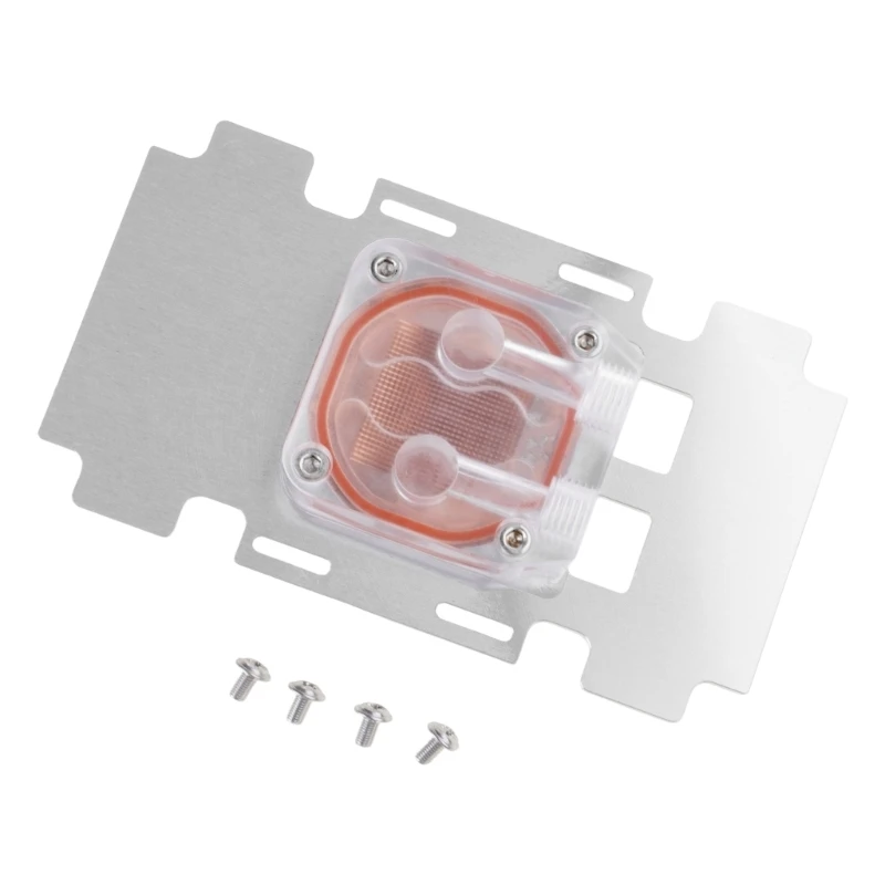 587B High Performances Water Cooling Block For V100 P100 A100 32G SXM2 GPU With Double Channel Coppers Base