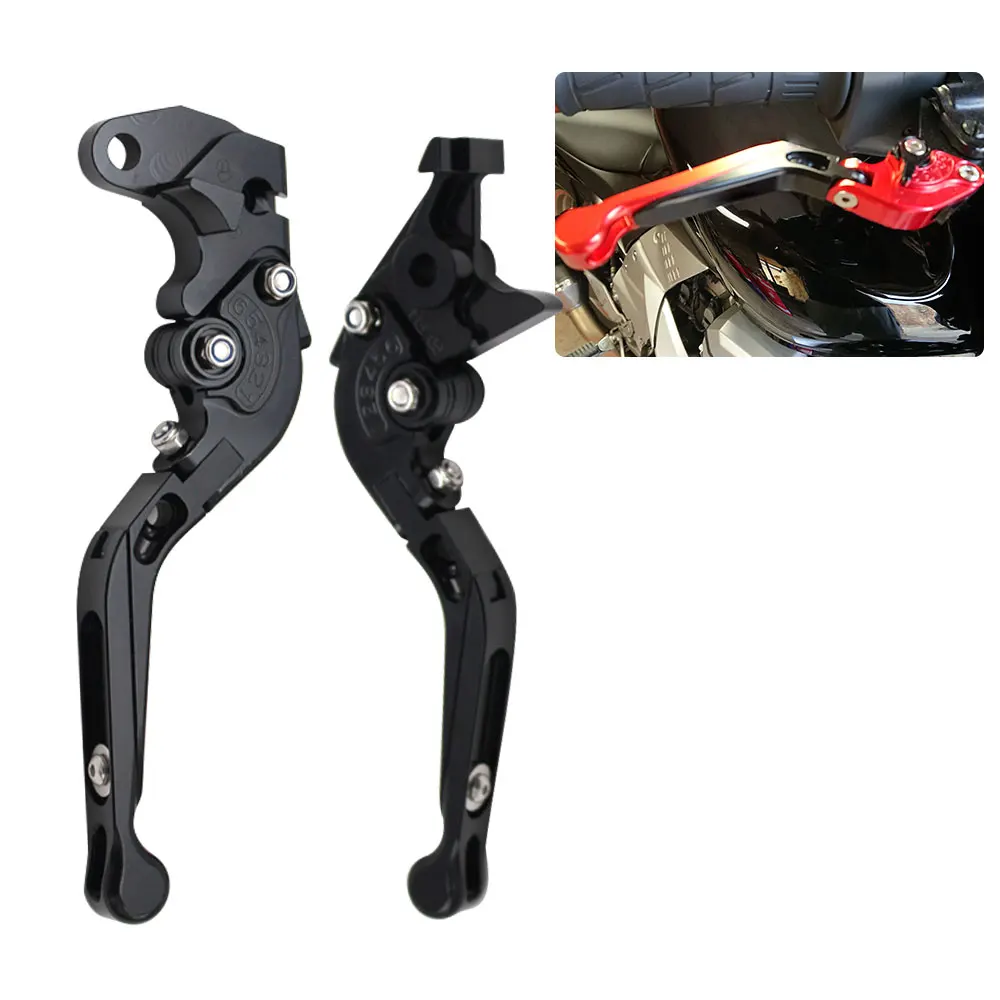 

Motorcycle Accessories Adjustable Folding Brake Clutch Levers Extendable Handles Lever For Suzuki GSXS GSXS1000 F ABS 2015-2021