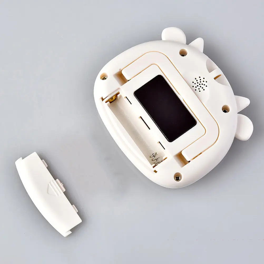 1Pcs Adorable Cartoon Ox Electric Baking Timer Large Screen Kitchen Timer for Cooking Frying Baking Cookies Cakes Pancakes Study