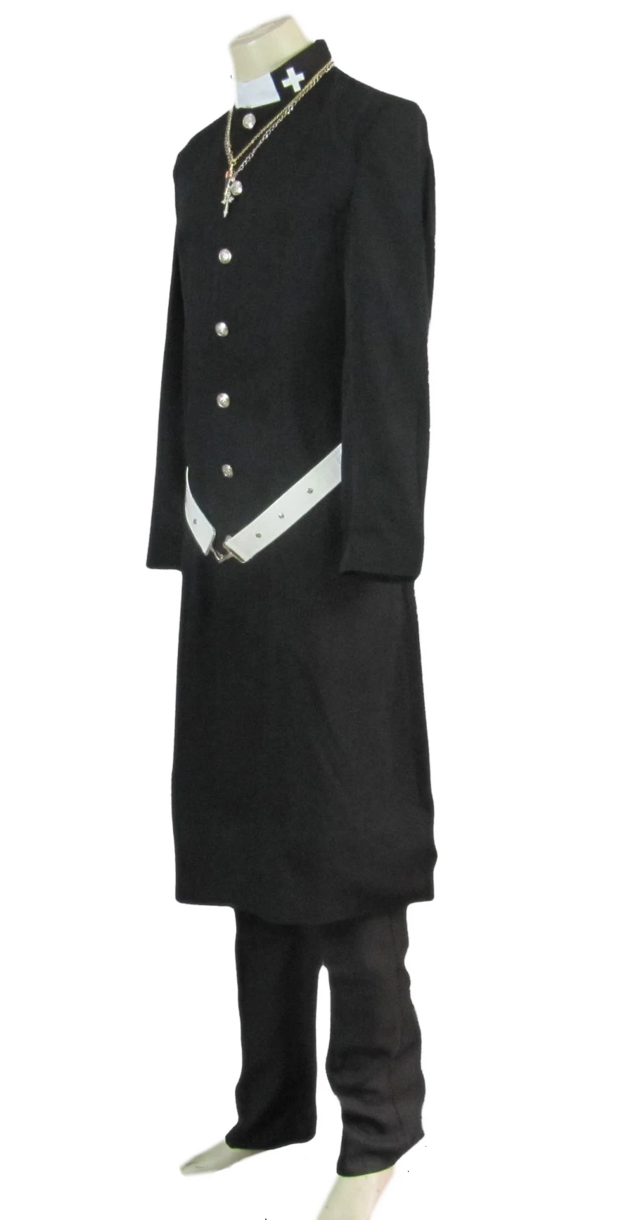 Unisex Anime Cos Fujimoto Shirou Cosplay Costumes Halloween Uniform Custom Size