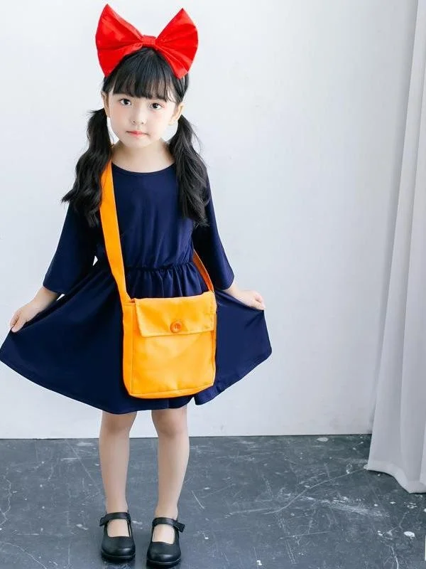 Fantasia de Halloween para Meninas, Roupa de Garota Mágica, Fantasia de Entregadora, Roupas de Performance, Cosplay Infantil ...