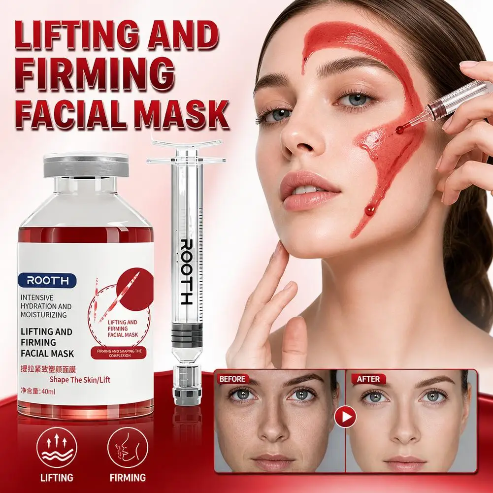 1/2/3set PDRN Collagen Lifting Face Mask Spider Silk Anti-Aging Moisturizing Sleeping Mask Hydrating Firming Skin Care for Women