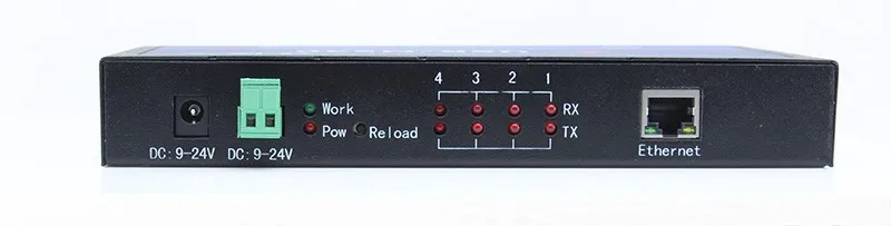 USR-N540 Serial Ethernet Converter Four Serial Port RS232 RS485 RS422 to Ethernet Converter