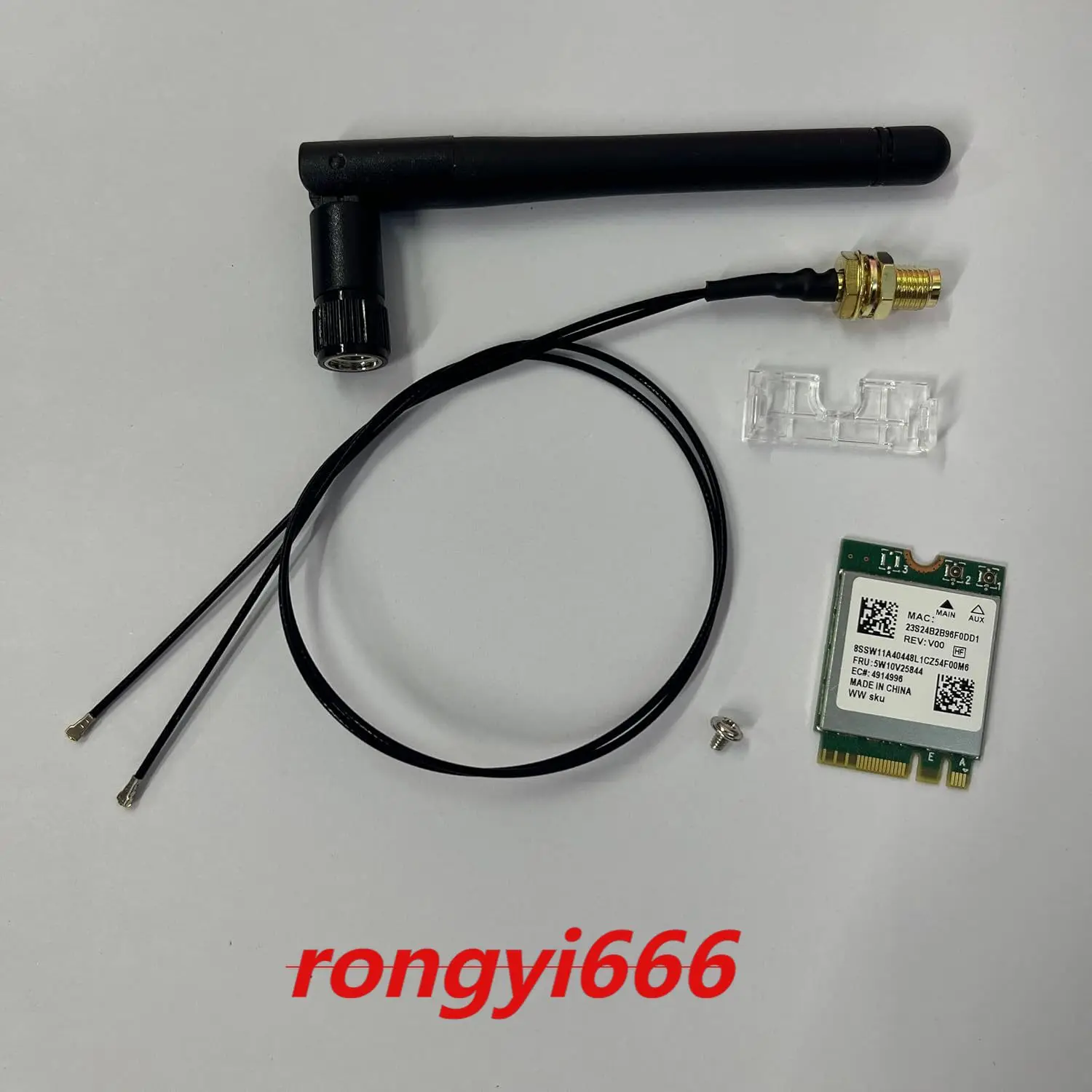 New WiFi Antenna kit for Lenovo thinkcentre Neo 55q Gen 6 Desktop Bluetooth