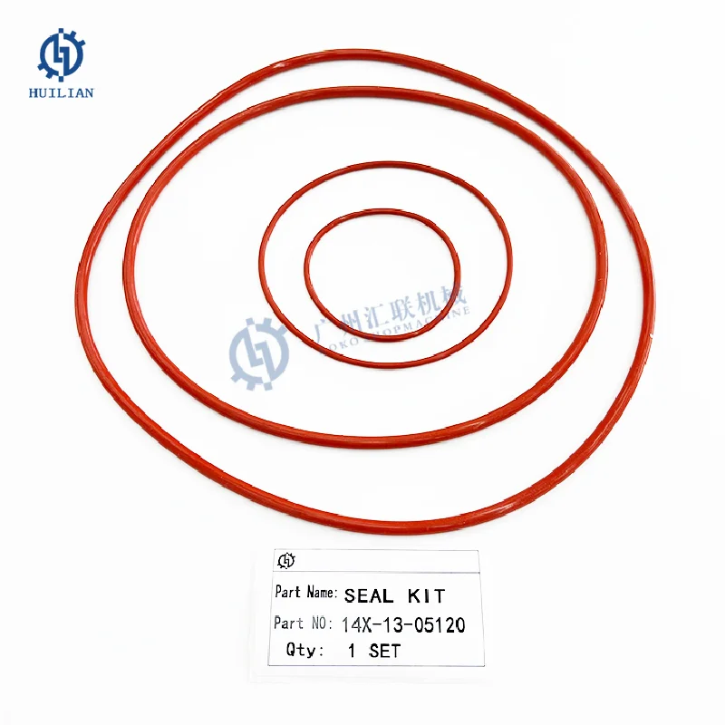 For 707-98-28600 14X-13-05110 14X-15-05150 14X-13-05120  14X-15-05130 Hydraulic Cylinder Seal Kit  D65PX-12 Bulldozer Excavator