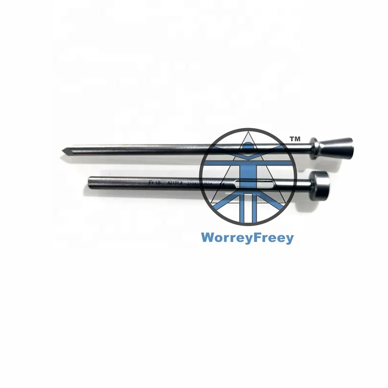 Instrument d'endoscope rigide UroTravelling, aiguille de fistule, cystoscope, 18Fr