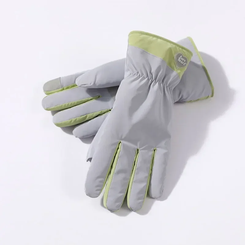 

Windproof and Waterproof Gloves Winter Warm Snowboarding Gloves Non Slip Touch Screen Riding Gloves Outdoor Sports Gloves