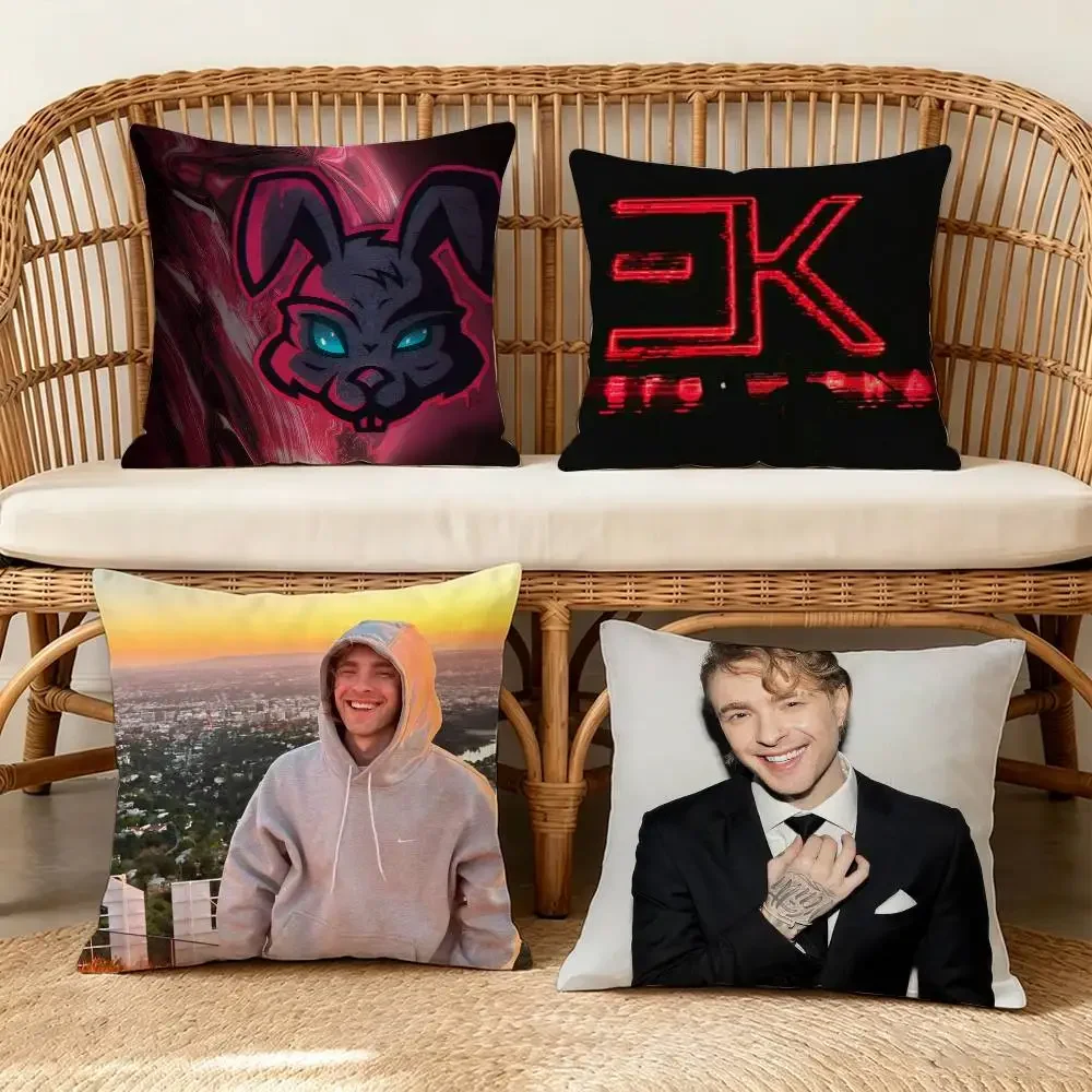 P-Popular Russian Hop Star Egor Kreed Square Personalized Pillow Dust Cover Bedroom Decoration Pillowcase Birthday Children Gift