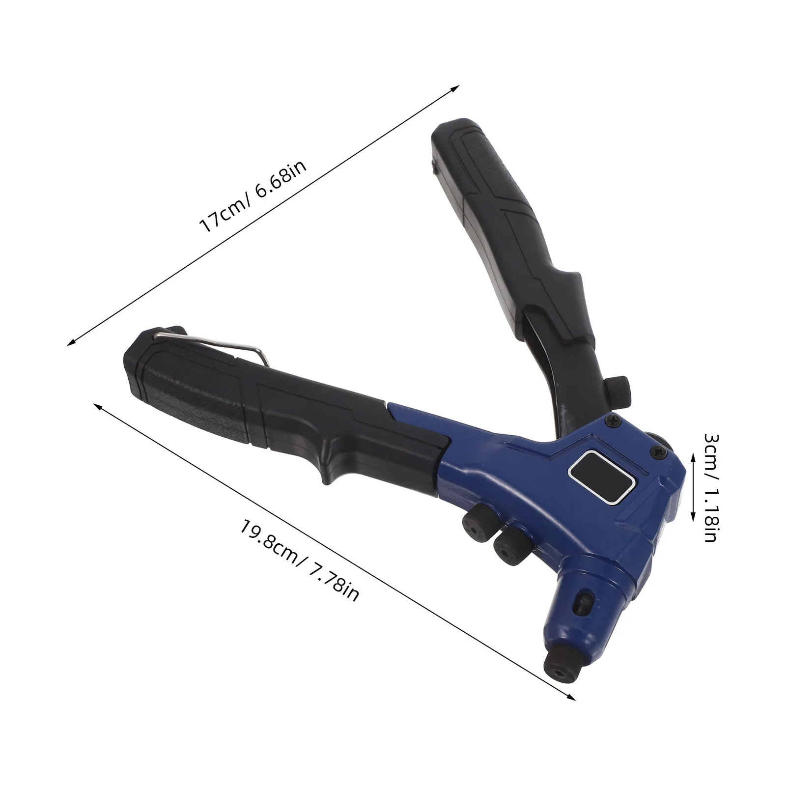 سبائك الألومنيوم برشام بندقية الثقيلة دليل المبرشم أداة لربط المعادن البناء الصناعي إصلاح متعددة الأغراض #6