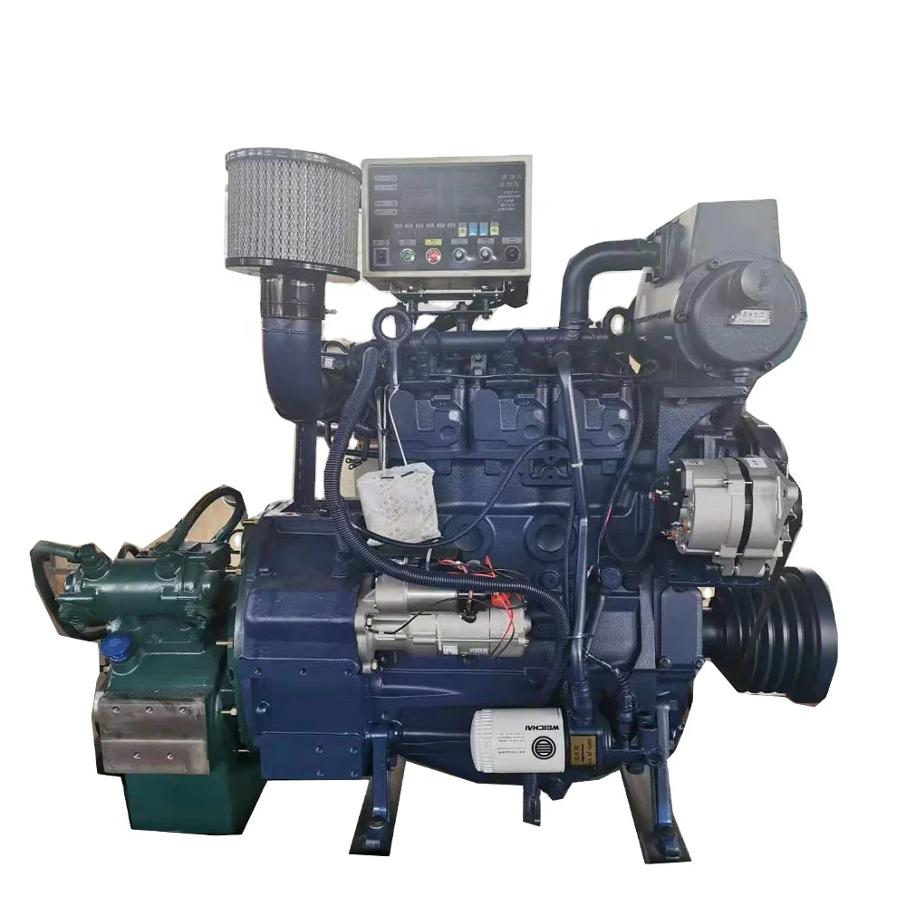 50 PS 70 PS 100 PS 150 PS 180 PS Inboard-Marine-Dieselmotor für Yachtboot