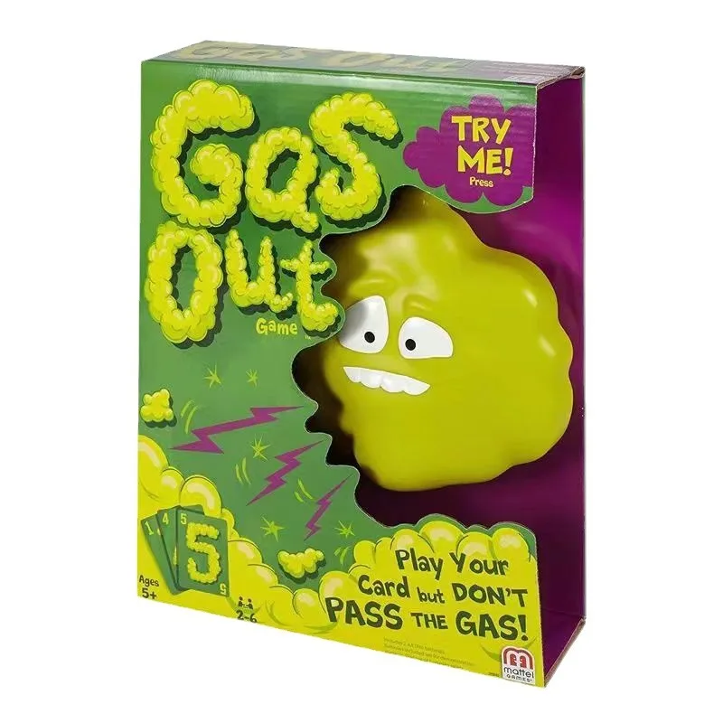 1 ชุด Gas out ครอบครัวปาร์ตี้เกมเล่นไพ่ของเล่นเกมกระดาน Trick เพื่อนของเล่นปฏิสัมพันธ์ระหว่างพ่อแม่และลูกของขวัญวันเกิดสําหรับเด็ก