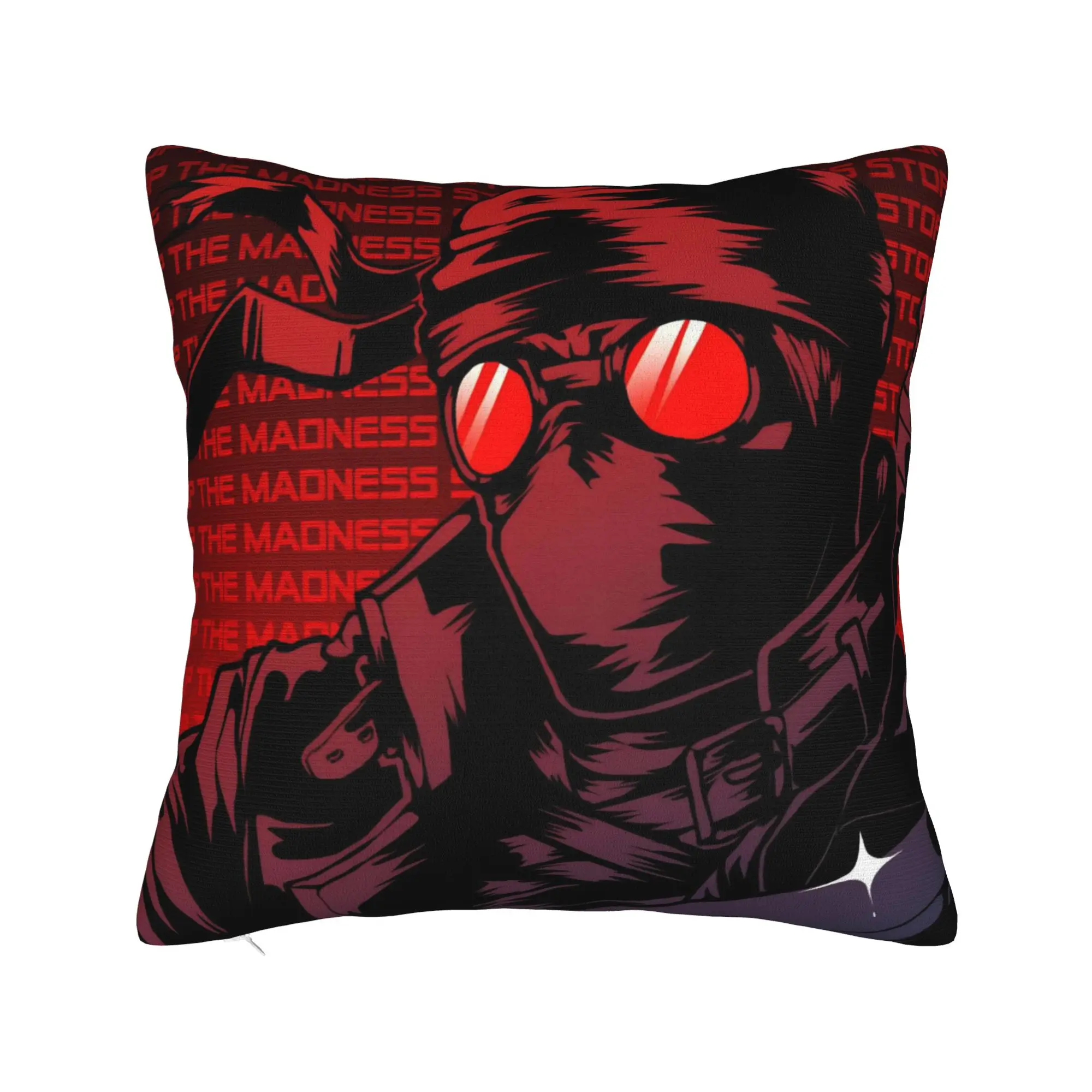 MADNESS COMBAT Hank Pillow Covers Accessories Soft Cushion Cover Decor  Throw Pillow Case Cover Car Multiple Sizes