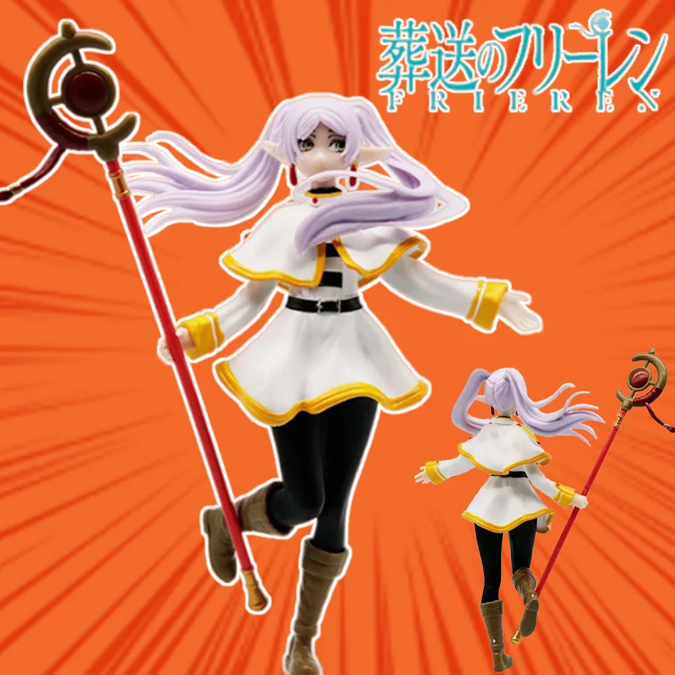 21cm Frieren: Beyond Journey's End Frieren Anime Girl Figure Frieren Action Figure Sousou no Frieren Figurine Model Doll Toys