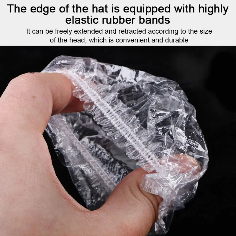 100PCS Disposable Hair Earmuff Dye Shields for Protection