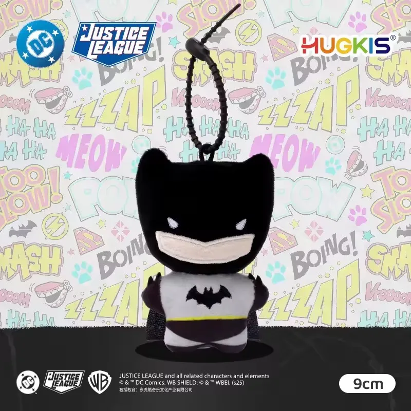 2026 9cm DC Movies Superman Batman Harley Quinn Plush Toy Soft Keychain Creative Cartoon Gift for Christmas Halloween - view 5