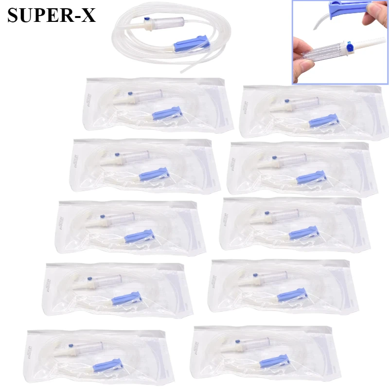 

5Pcs Dental Implant Surgical Flushing Pipe Transparent Oral Irrigation Tubing Disposable Tube Match NSK Oral Irrigation Kit