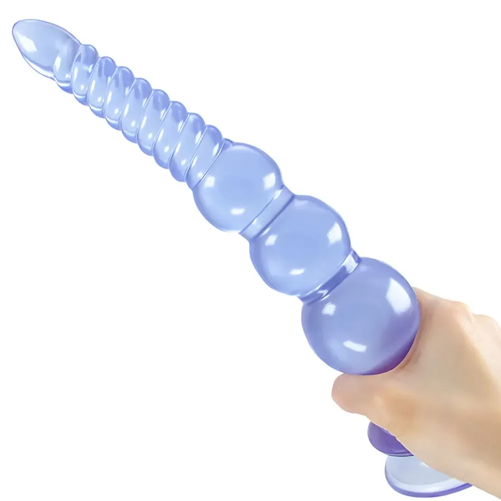 Huge Simulation Dildo Sex Shop Soft Penis with Powerful Sucker Female Masturbation Tool Butt Plug Prostate Massage Stimulator