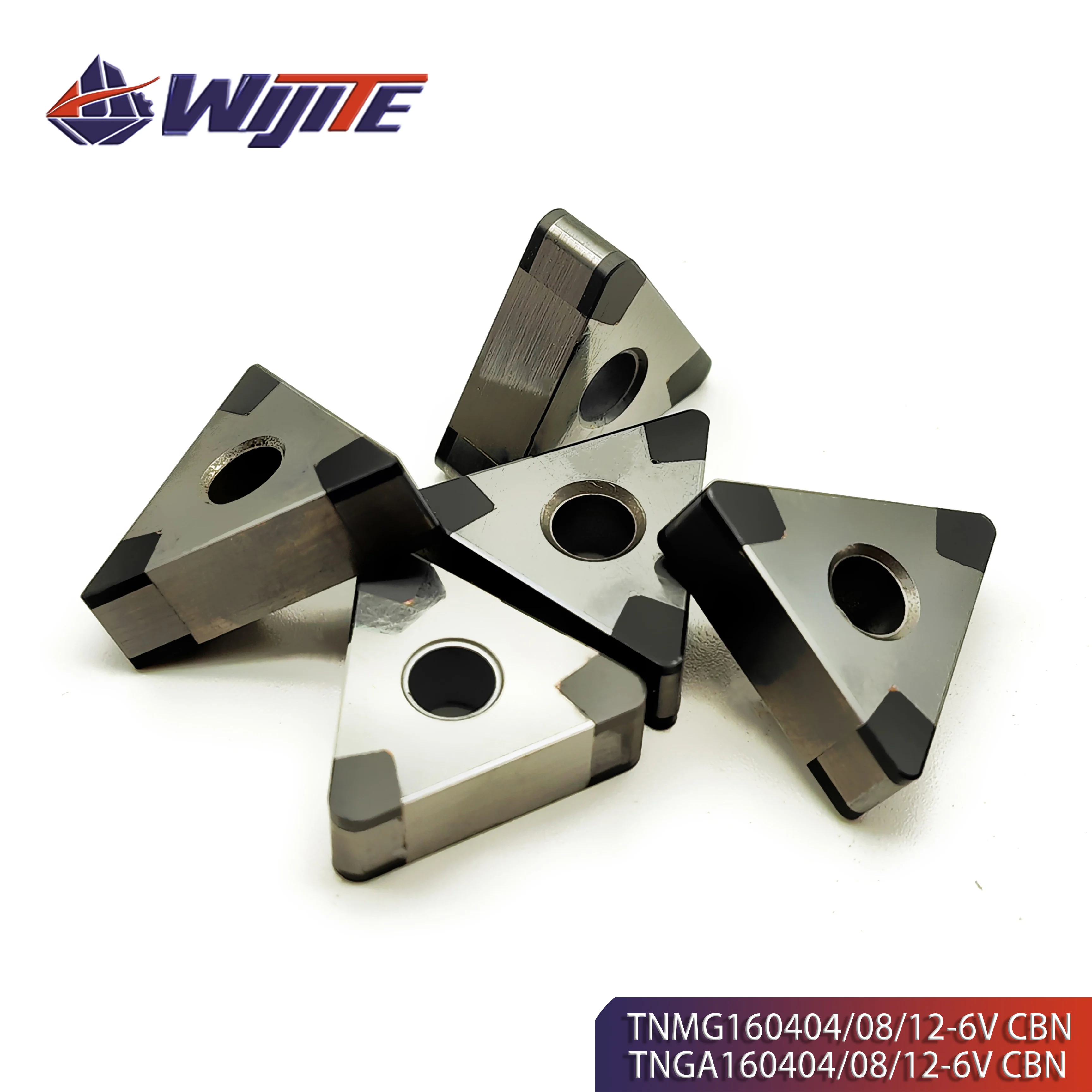 Cbn Tnmg160404 086v Tnga160404 08 12-6v Ferramenta para Torneamento de Material Altamente Endurecido Ferro Fundido Tnga Tnmg