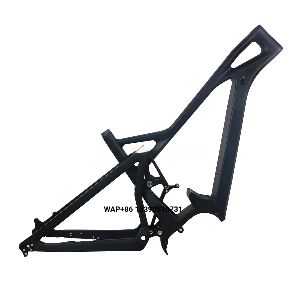 

Ebike Carbon Fiber Frame 1000W Bafang Ultra E23 Mid Motor Thumb 21" XL E-mtb Full Suspension Frame 17.5Ah Lithium Battery