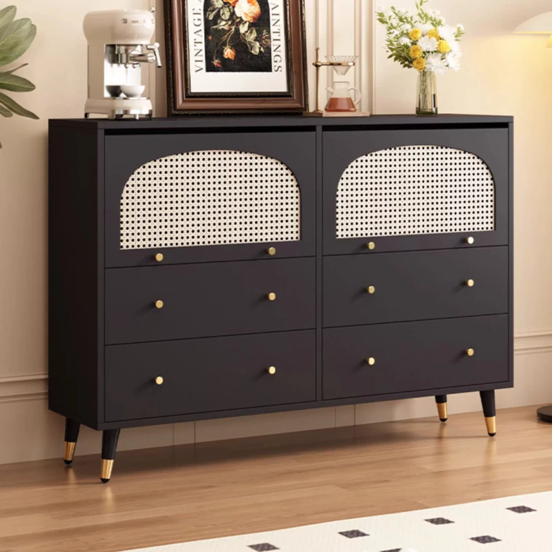 

Organizer Knobs Cabinets Cosmetic Table Minimalist Nordic Living Room Cabinets Drawers Black Muebles De Salon Home Furniture