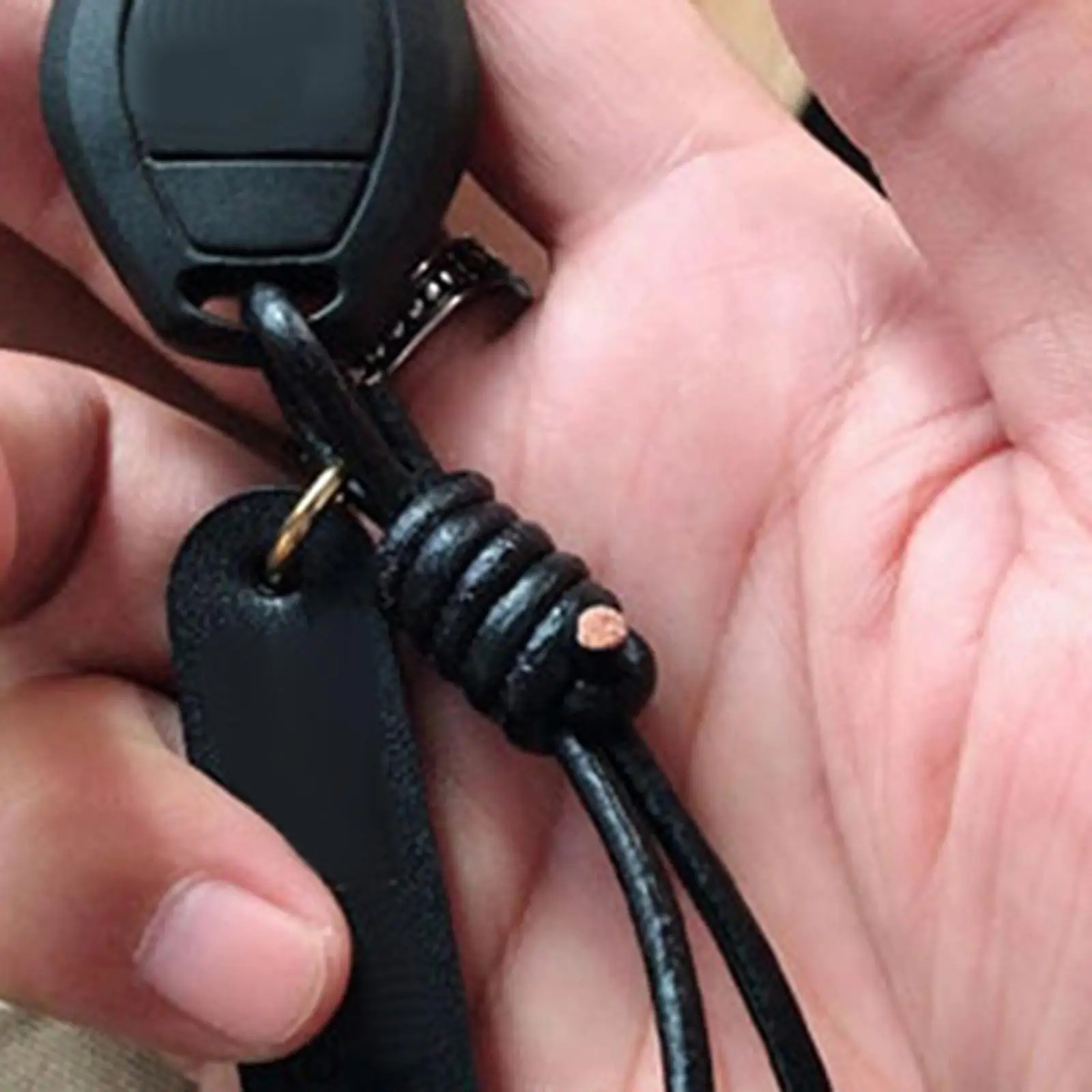 Black Leather String Cord 8mm DIY Jewelry Accessories Bracelet Beading Rope for Crafts Necklace Making