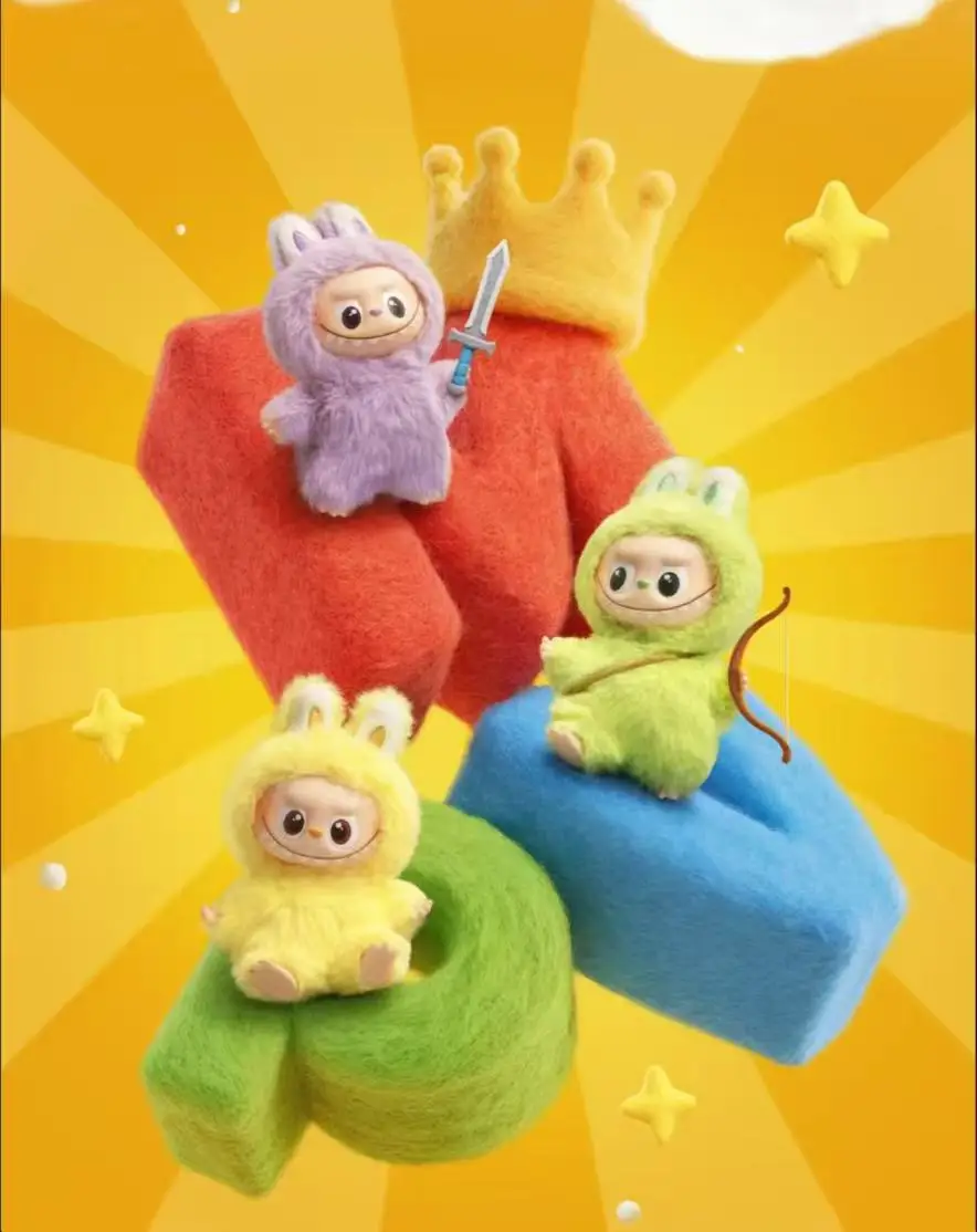 

Pop Mart Labubu 4,0 Pin For Love Blind Box Set Мини-фигурка Коллекционная игрушка-сюрприз Monster Design Limited Edition Модный подарок ​